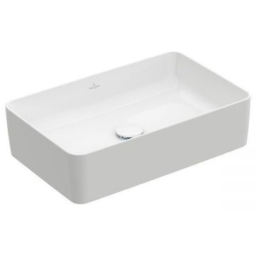 Lavoar pe blat, Villeroy & Boch, Collaro, 56 x 36 cm, dreptunghiular, alb