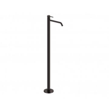 Baterie lavoar freestanding Sanycces Loop, metal gun - Culoare Negru