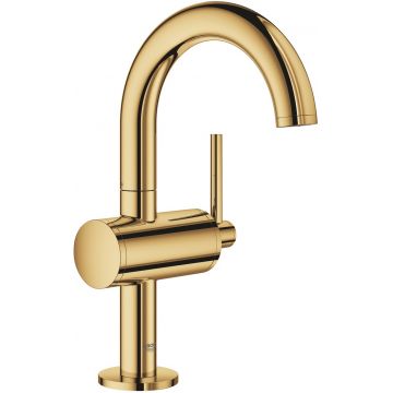 Baterie lavoar Grohe Atrio M ventil click-clack cool sunrise