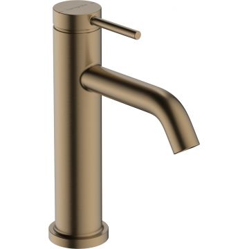 Baterie lavoar Hansgrohe Tecturis S 110 EcoSmart+ ventil pop-up bronz periat