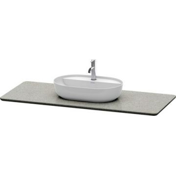 Blat compozit pentru lavoar Duravit Luv 1388x595mm gri structurat