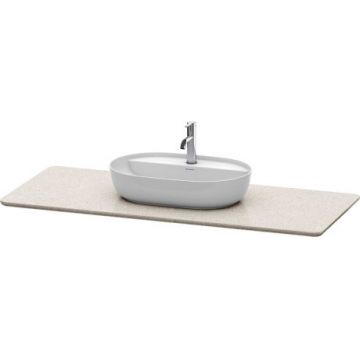 Blat compozit pentru lavoar Duravit Luv 1388x595mm nisipiu structurat