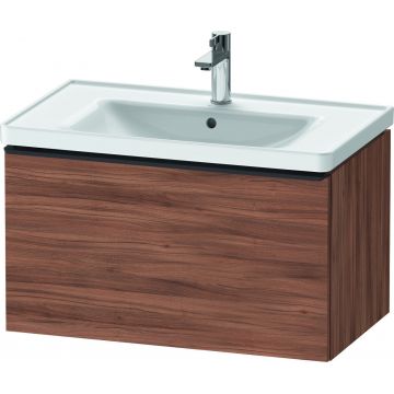 Dulap baza Duravit D-Neo cu 1 sertar pentru lavoar 80cm Natural Walnut Decor