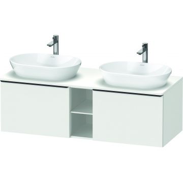 Dulap baza Duravit D-Neo cu 2 sertare pentru lavoar 140cm White Matt Decor