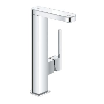 Baterie lavoar Grohe Plus L cu display LED ventil click-clack crom