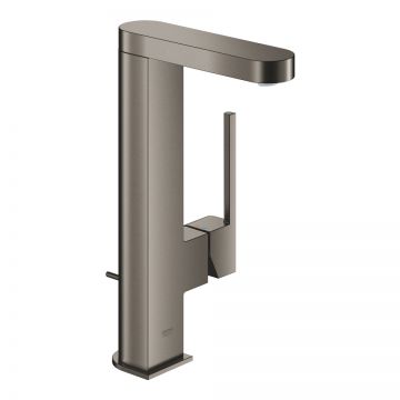 Baterie lavoar Grohe Plus L cu pipa extractibila  ventil pop-up  brushed hard graphite