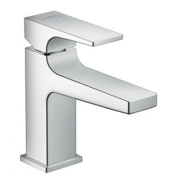 Baterie lavoar Hansgrohe Metropol 100 ventil push-open pipa 127 mm