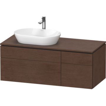 Dulap baza suspendat Duravit L-Cube 122x55cm nuc american