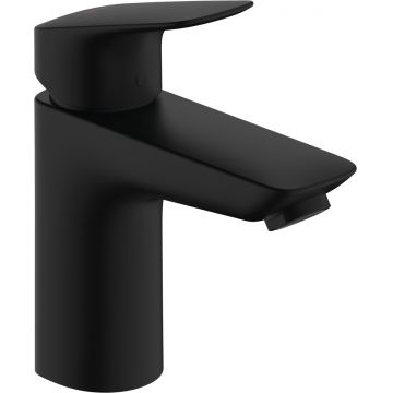 Baterie lavoar Hansgrohe Logis 100 ventil pop-up metalic negru mat