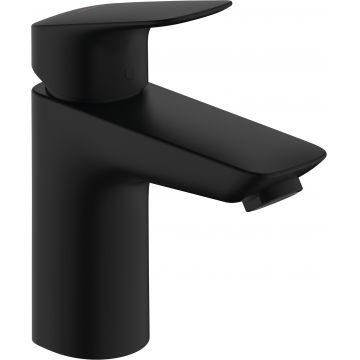 Baterie lavoar Hansgrohe Logis 100 ventil pop-up negru mat