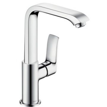 Baterie lavoar Hansgrohe Metris 230  ventil pop-up  crom