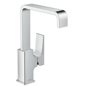 Baterie lavoar Hansgrohe Metropol 230 inalta ventil push-open