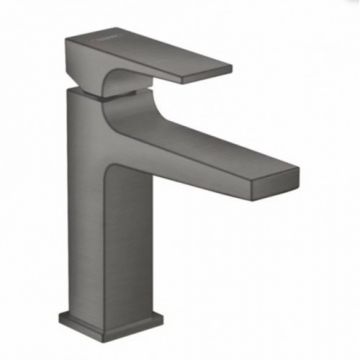 Baterie lavoar Hansgrohe Metropol, cu ventil - Culoare Gri metalic