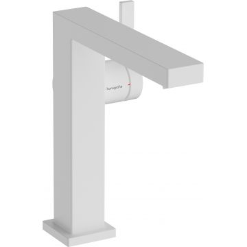 Baterie lavoar Hansgrohe Tecturis E 150 Fine  CoolStart  ventil click-clack  alb mat