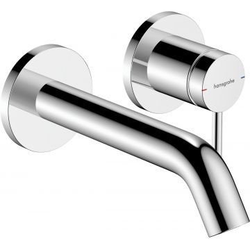 Baterie lavoar Hansgrohe Tecturis S cu pipa 165mm montaj incastrat necesita corp ingropat crom