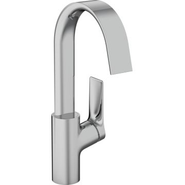 Baterie lavoar Hansgrohe Vivenis 210 cu pipa rotativa ventil pop-up crom