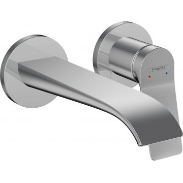 Baterie lavoar Hansgrohe Vivenis cu pipa 192mm montaj incastrat necesita corp ingropat crom