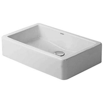 Lavoar Duravit Vero 60x38cm fara orificiu baterie fara preaplin montare pe blat