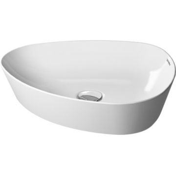 Lavoar tip bol Duravit Cape Cod 50x40.5cm finisaj WoderGliss fara preaplin montare pe blat