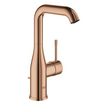 Baterie lavoar Grohe Essence New L ventil pop-up warm sunset