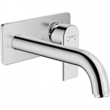 Baterie lavoar incastrata Hansgrohe Vernis Shape, cu pipa 20 cm - Culoare Crom