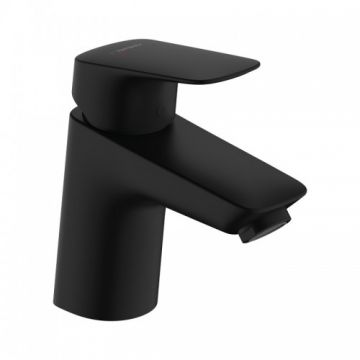 Baterie lavoar Hansgrohe Logis 70, negru mat, cu ventil - Culoare Negru Baterie lavoar Hansgrohe Logis 70, negru mat, cu ventil - Culoare Negru